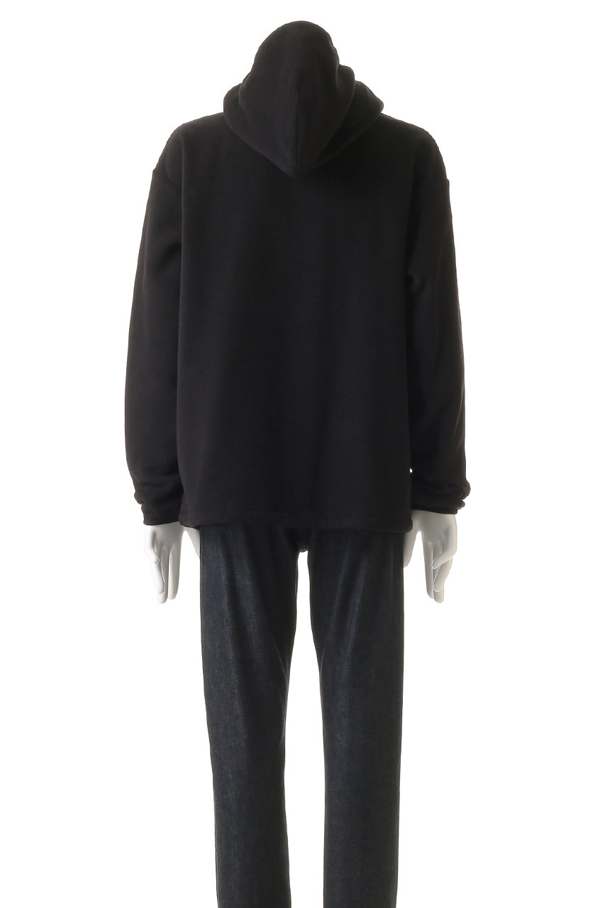 メンズウェア OBSIDIAN FLEECE HOODIE PULLOVER OBSIDIAN(オブシディアン)｜【MEN】FLEECE HOODIE PULLOVER/ブラック