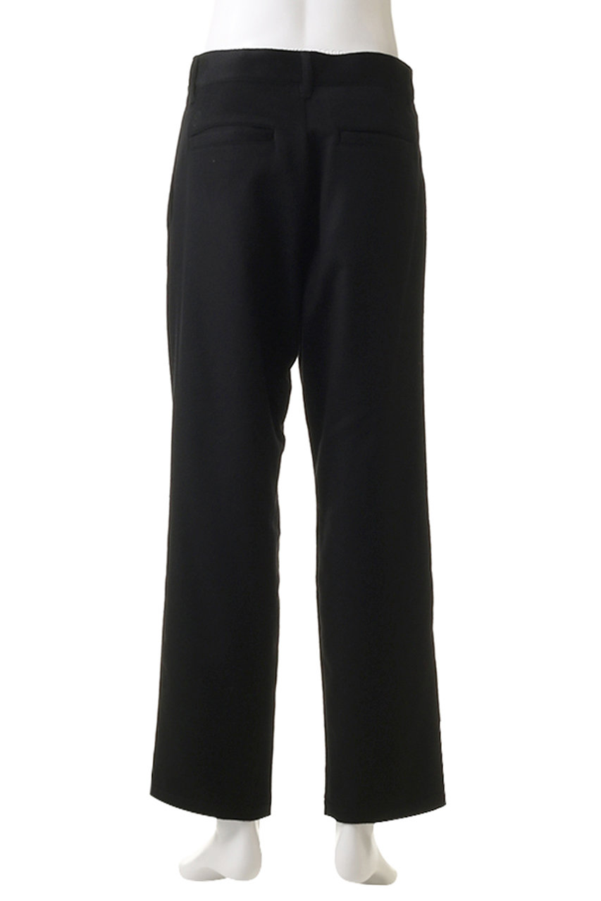 OBSIDIAN(オブシディアン)｜【MEN】WOOL CASHMERE PANTS/ブラック の