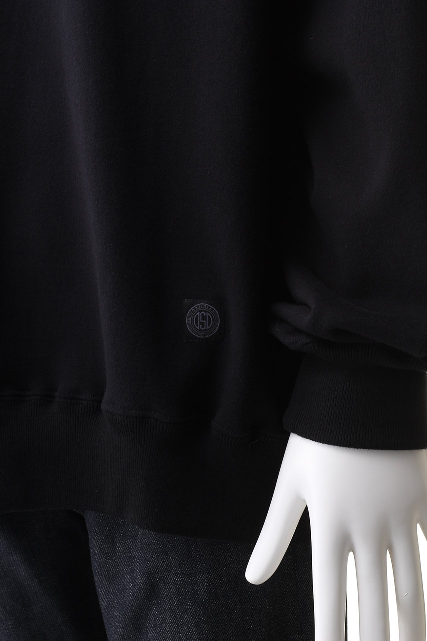 メンズウェア OBSIDIAN SWEAT HALF ZIP PULLOVER OBSIDIAN(オブシディアン)｜【MEN】SWEAT HALF ZIP PULLOVER/ブラック