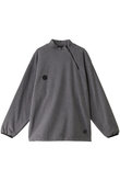 【MEN】FLEECE MOCK NECK PULLOVER オブシディアン/OBSIDIAN