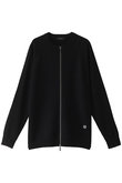 【MEN】18GG 2PLY ZIP CARDIGAN オブシディアン/OBSIDIAN