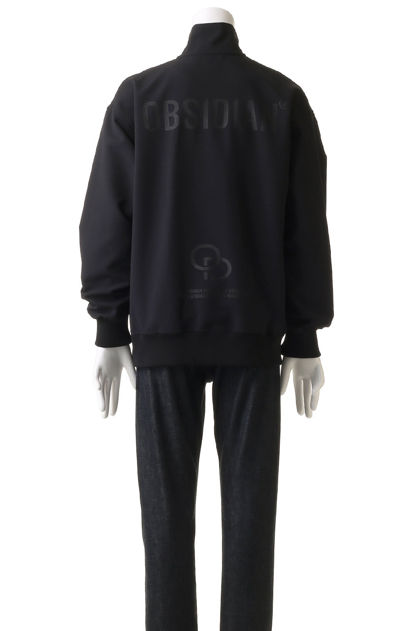 OBSIDIAN(オブシディアン)｜【MEN】JERSEY JACKET/ブラック の