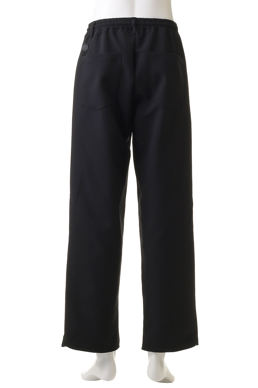 【受注生産品】 OBSIDIAN(オブシディアン)｜【MEN】JERSEY TRACK PANTS/ブラック メンズウェア
