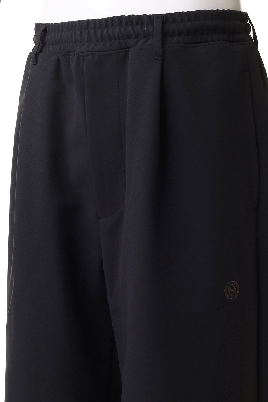 新作人気モデル OBSIDIAN(オブシディアン)｜【MEN】JERSEY TRACK PANTS/ブラック メンズウェア