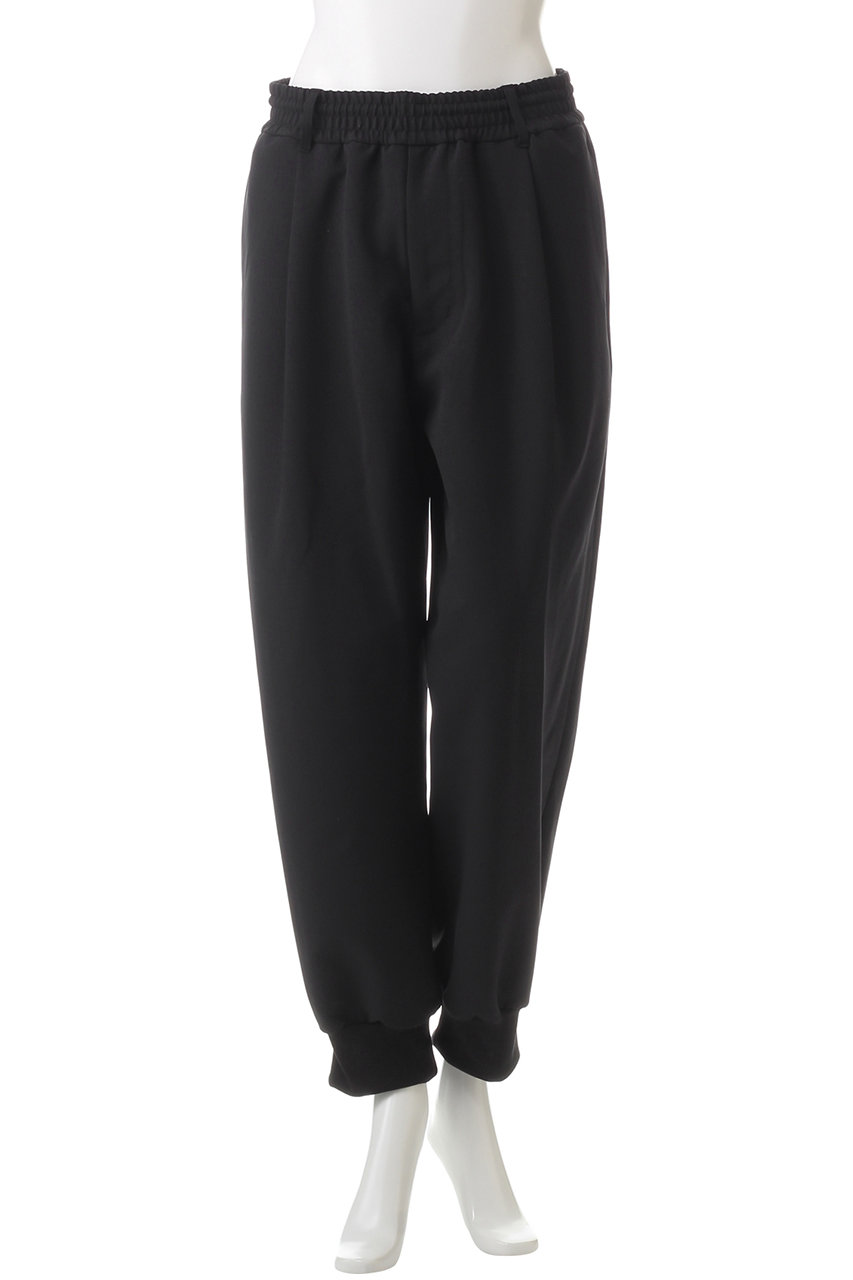 OBSIDIAN(オブシディアン)｜WIDE JOG PANTS/ブラック の通販｜ELLESHOP