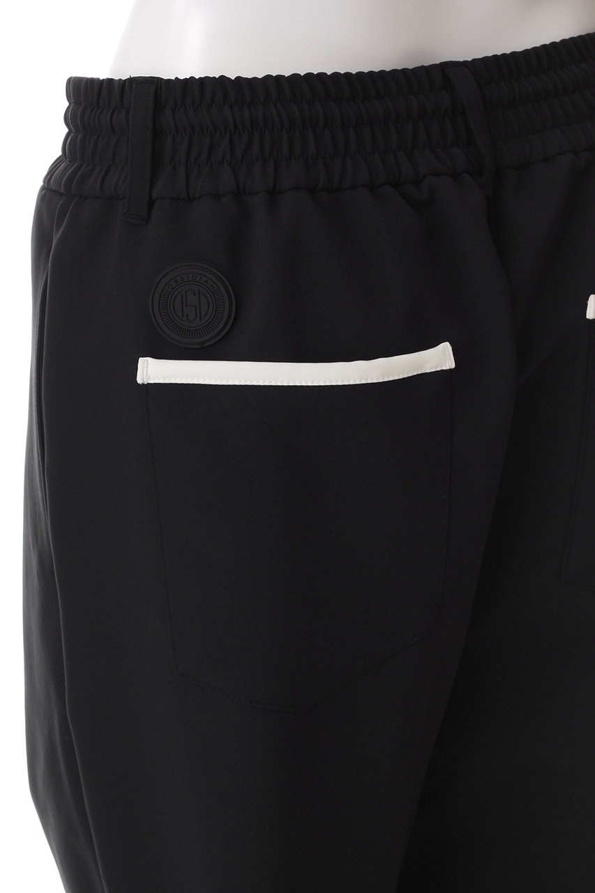 OBSIDIAN(オブシディアン)｜WIDE JOG PANTS/ブラック の通販｜ELLESHOP