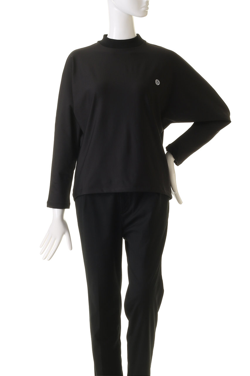 OBSIDIAN(オブシディアン)｜SUVVIN MOCKNECK PULLOVER/ブラック の通販