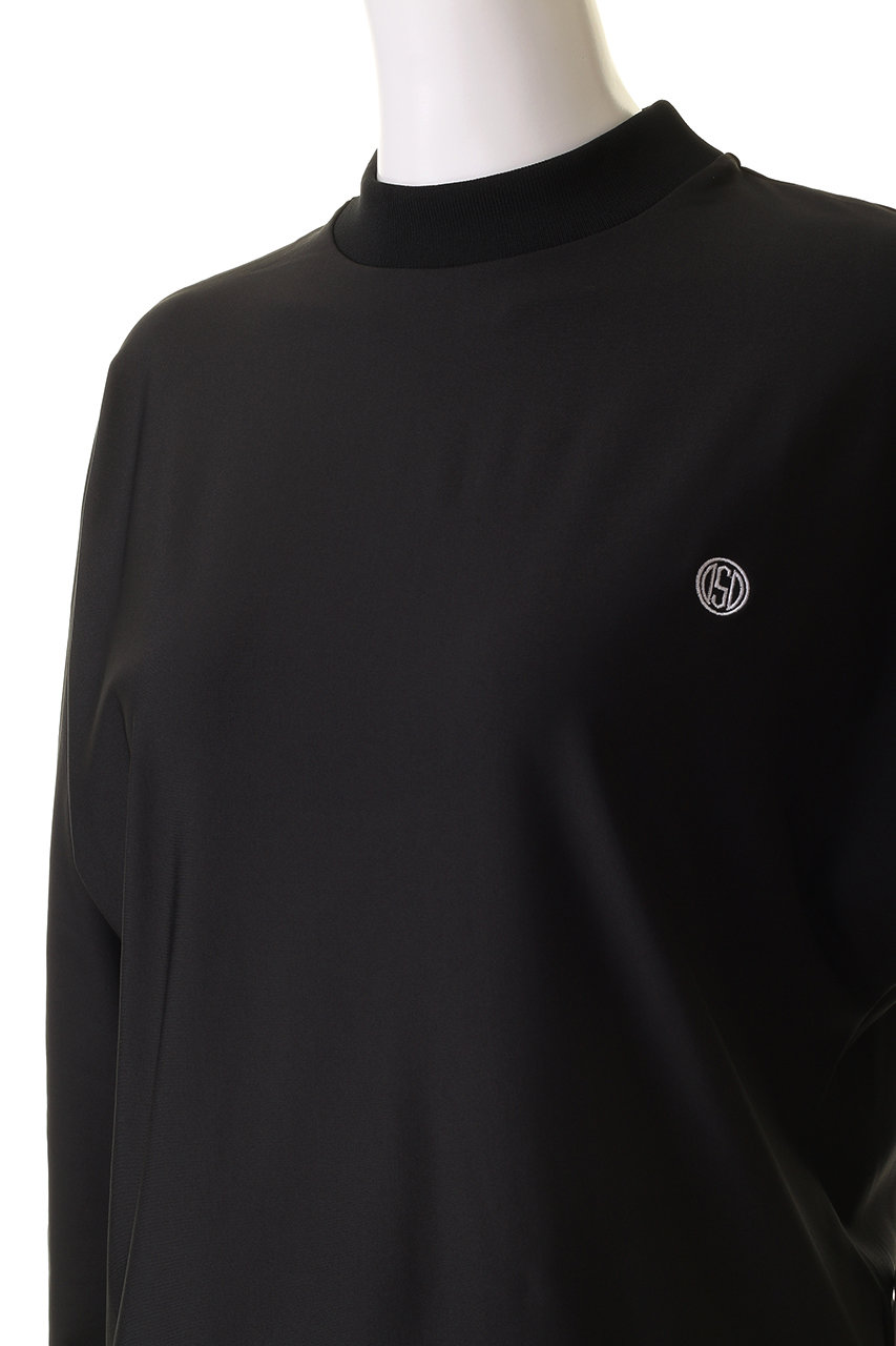 OBSIDIAN オブシディアン　長袖モックネックカットソー　ブラックL OBSIDIAN(オブシディアン)｜SUVVIN MOCKNECK PULLOVER/ブラック の通販
