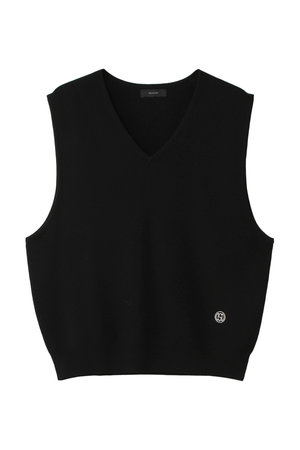 オブシディアン/OBSIDIANの18GG SMOOTH Ms V NECK VEST(180100/180102)