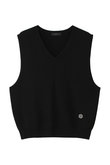 18GG SMOOTH Ms V NECK VEST オブシディアン/OBSIDIAN