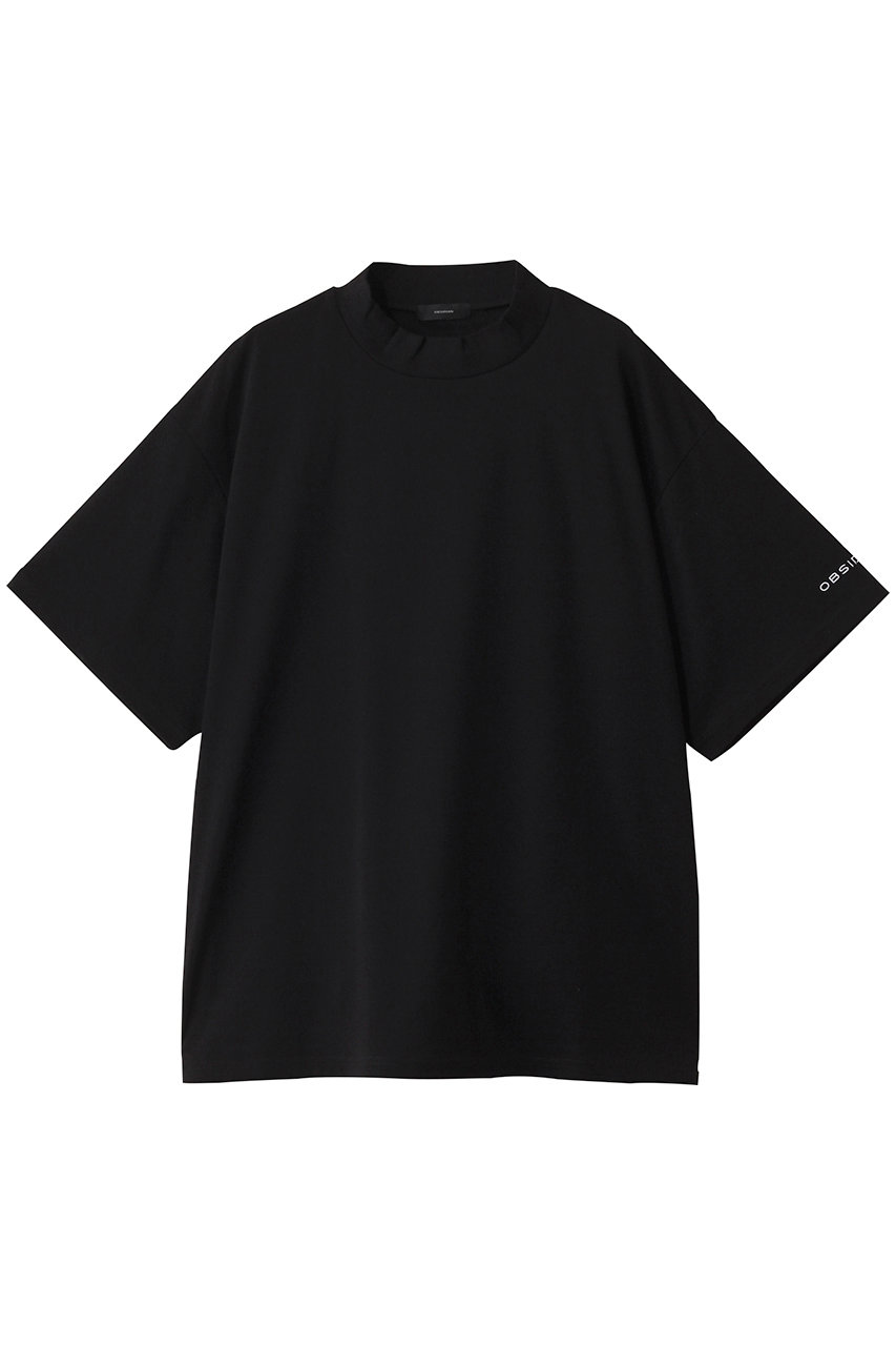 OBSIDIAN 【MEN】MOCK NECK OGC TEE (ブラック, M) オブシディアン ELLE SHOP OBSIDIAN 【MEN】MOCK NECK OGC TEE (ブラック, M) オブシディアン ELLE SHOP