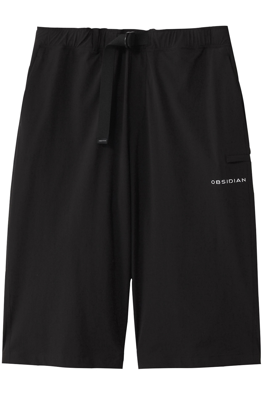 OBSIDIAN 【MEN】WIDE SHORTS (ブラック, S) オブシディアン ELLE SHOP OBSIDIAN 【MEN】WIDE SHORTS (ブラック, S) オブシディアン ELLE SHOP