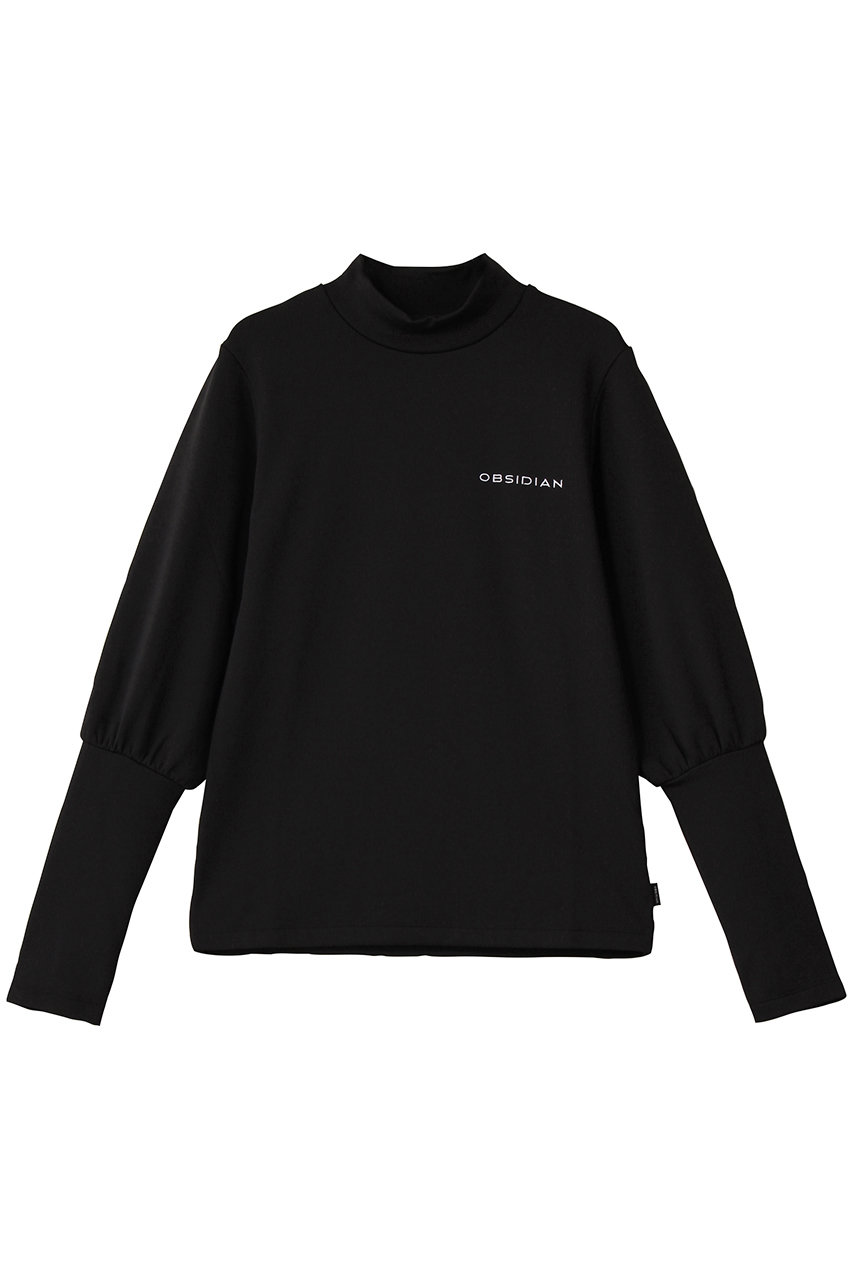 OBSIDIAN PONTETORTO HIGH NECK PO (ブラック, XS) オブシディアン ELLE SHOP OBSIDIAN PONTETORTO HIGH NECK PO (ブラック, XS) オブシディアン ELLE SHOP