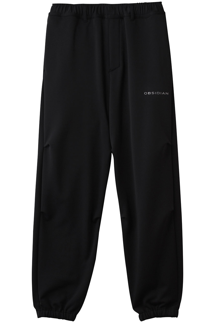 OBSIDIAN 【MEN】CORDURA URA FLEECE PANTS (ブラック, M) オブシディアン ELLE SHOP