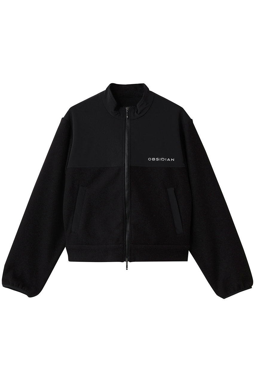 FLEECE×NYLON ZIP UP BLOUSON