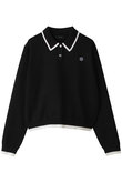 14G KNIT POLO SHIRTS オブシディアン/OBSIDIAN