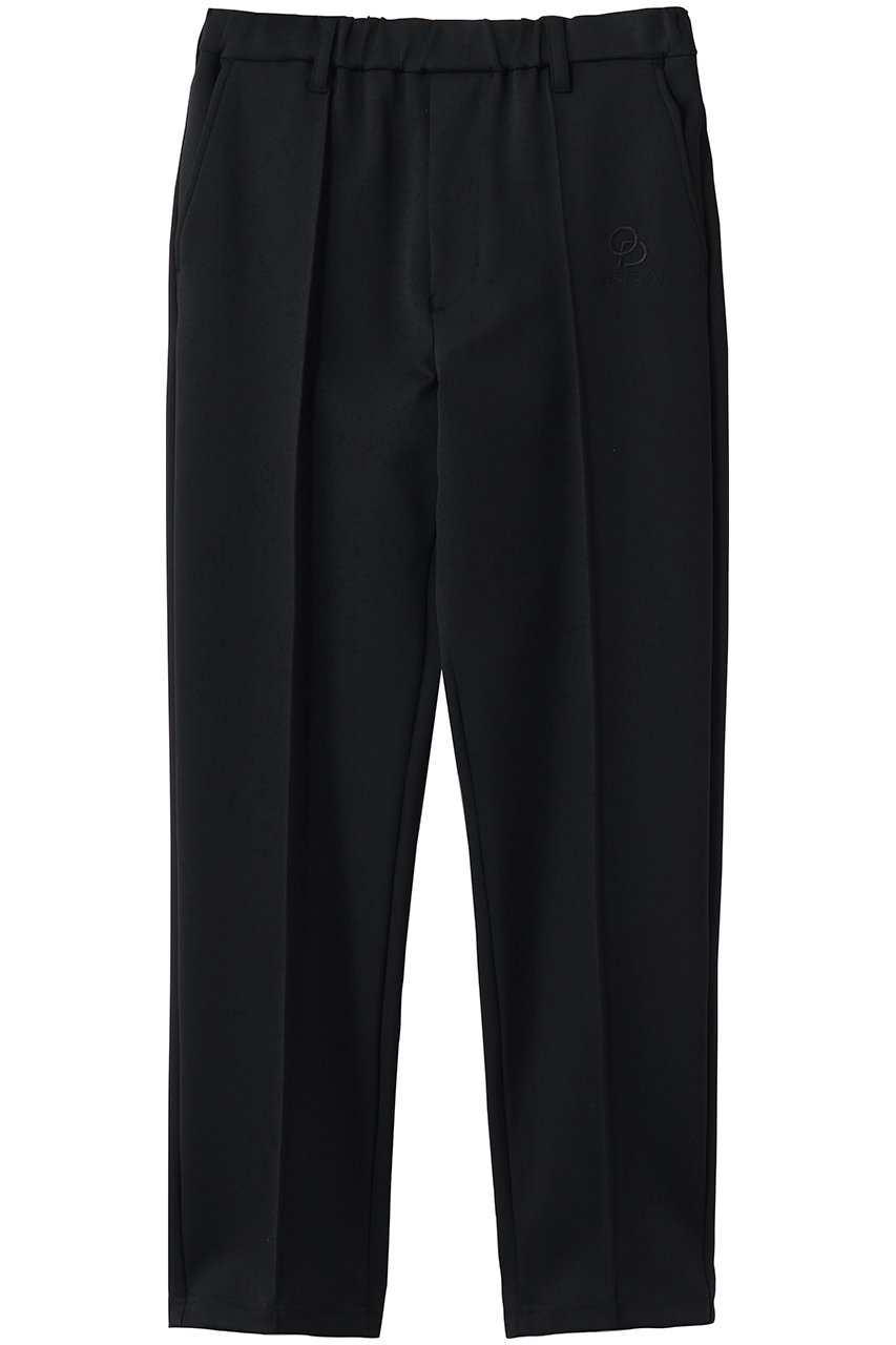 オブシディアン/OBSIDIANの【MEN】DOUBLE KNIT RELAXFIT PANTS(ブラック/ODM26SP008)