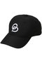 【MEN】OD EMBROIDERY TEFLON CAP オブシディアン/OBSIDIAN ブラック