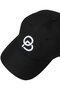 【MEN】OD EMBROIDERY TEFLON CAP オブシディアン/OBSIDIAN