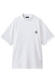 【MEN】CREST MOCK NECK T-SHIRT オブシディアン/OBSIDIAN