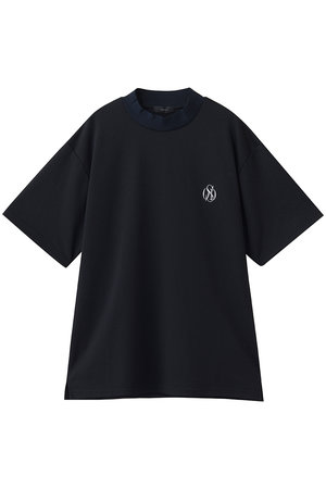 オブシディアン/OBSIDIANの【MEN】PIQUE MOCK NECK T-SHIRT(180100/180102)