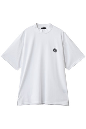 オブシディアン/OBSIDIANの【MEN】PIQUE MOCK NECK T-SHIRT(180100/180102)
