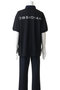 【MEN】PIQUE BIG POLO SHIRT オブシディアン/OBSIDIAN