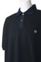 【MEN】PIQUE BIG POLO SHIRT オブシディアン/OBSIDIAN
