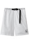 【MEN】RIPSTOP ADJUSTABLE BELT SHORTS オブシディアン/OBSIDIAN ホワイト