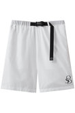 【MEN】RIPSTOP ADJUSTABLE BELT SHORTS オブシディアン/OBSIDIAN