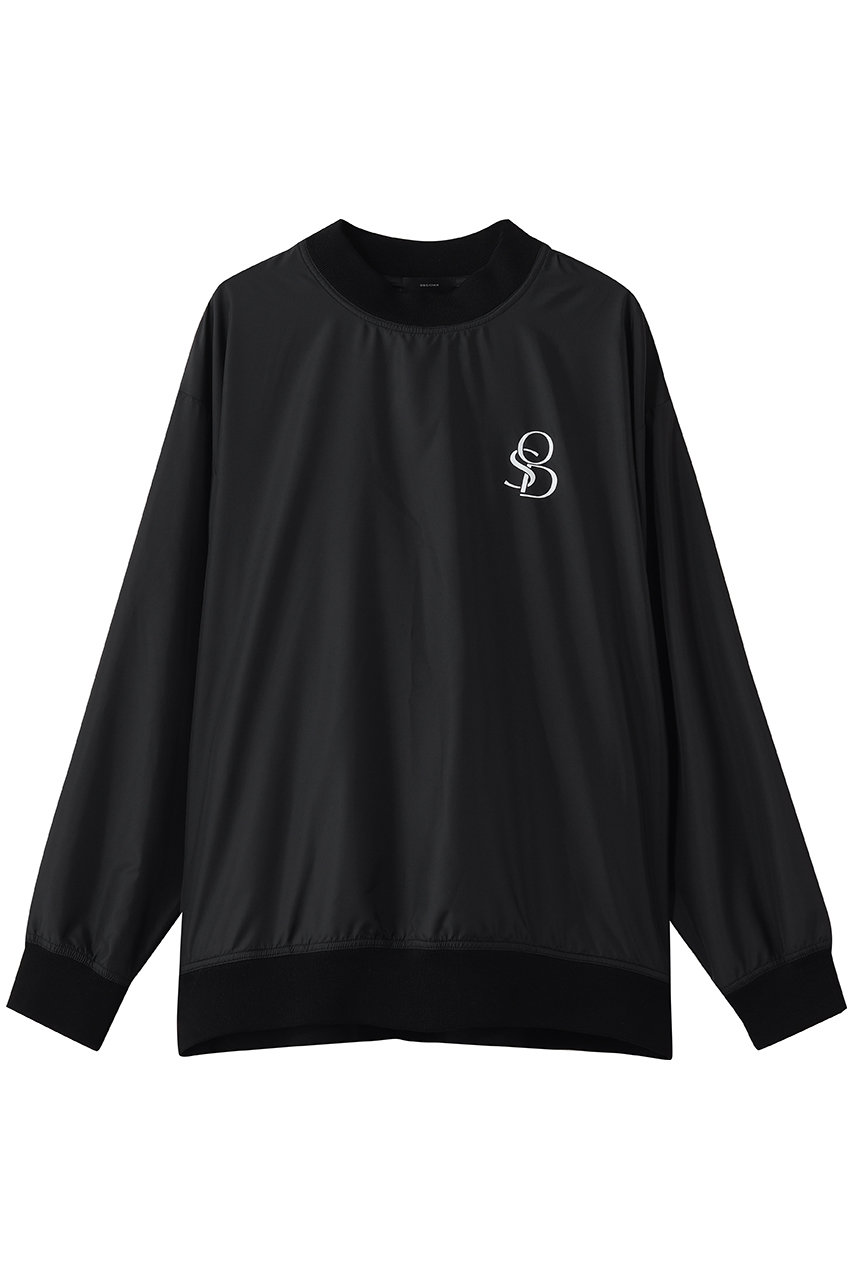 オブシディアン/OBSIDIANの【MEN】RIPSTOP MOCK NECK PULLOVER(ブラック/ODM26ST001)