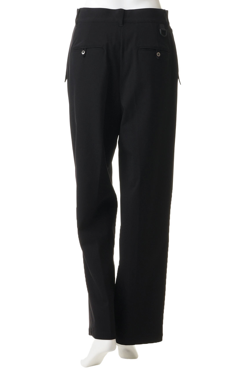 OBSIDIAN(オブシディアン)｜TRICOT OFFICER PANTS/ブラック の通販