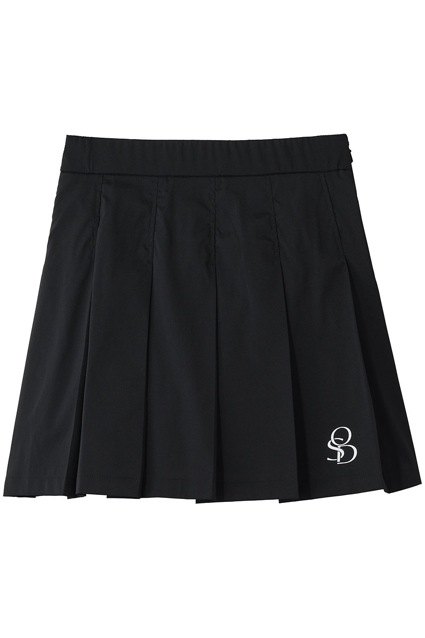 オブシディアン/OBSIDIANのSTRETCH PLEATED SKIRT(ブラック/ODW26SR002)