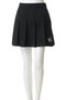 STRETCH PLEATED SKIRT オブシディアン/OBSIDIAN