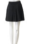 STRETCH PLEATED SKIRT オブシディアン/OBSIDIAN