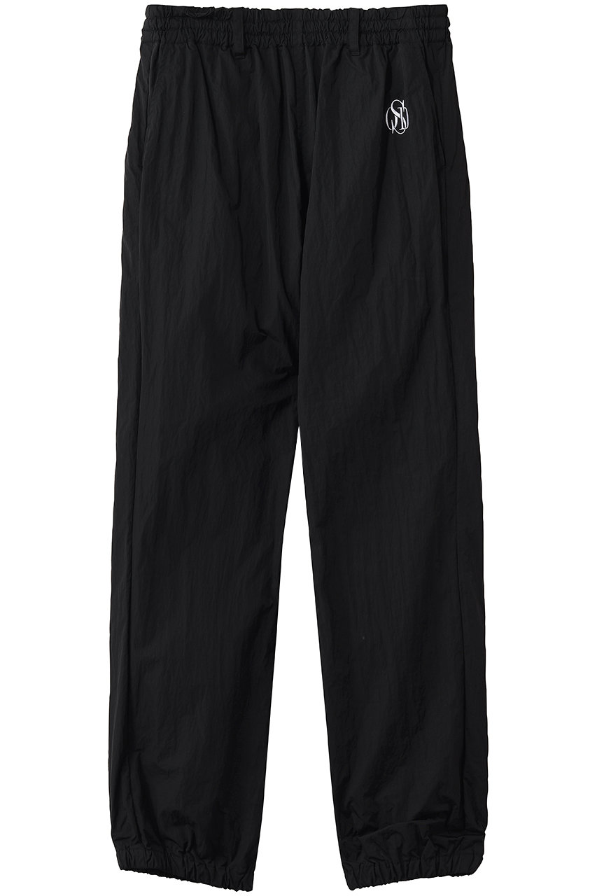 オブシディアン/OBSIDIANの【MEN】CREST NYLON TAFFETA JOGGER PANTS(ブラック/ODM26SP014)