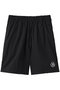 【MEN】CREST NYLON TAFFETA SHORTS オブシディアン/OBSIDIAN ブラック