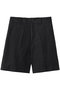 【MEN】LINEN SHORTS オブシディアン/OBSIDIAN ブラック