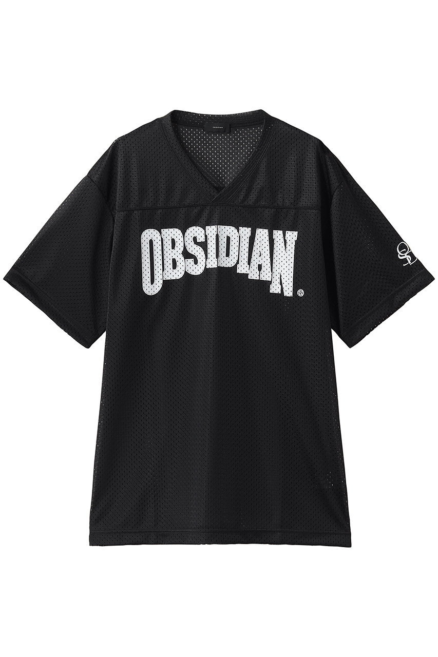 オブシディアン/OBSIDIANの【MEN】MESH RUGBY SHIST(ブラック/ODM26ST024)