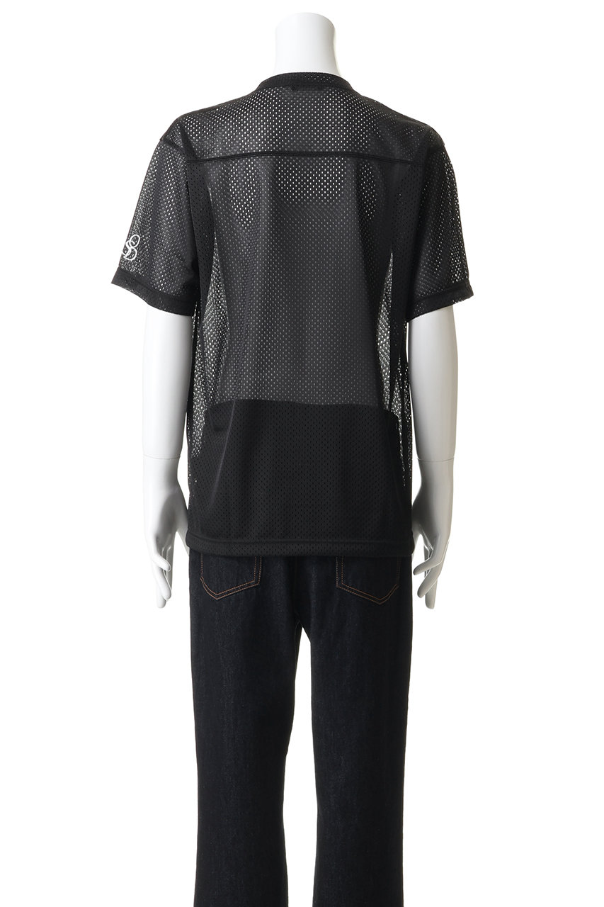 OBSIDIAN(オブシディアン)｜【MEN】MESH RUGBY SHIST/ブラック の通販