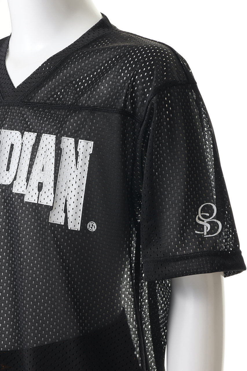 OBSIDIAN(オブシディアン)｜【MEN】MESH RUGBY SHIST/ブラック の通販
