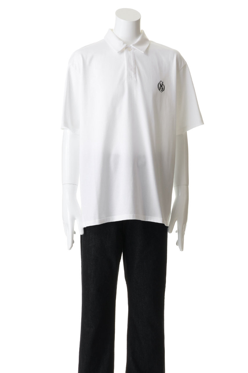 OBSIDIAN(オブシディアン)｜【MEN】CREST POLO SHIRTS/ブラック の通販
