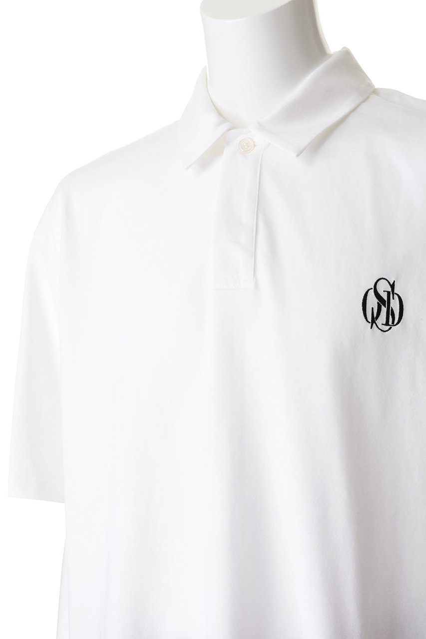 OBSIDIAN(オブシディアン)｜【MEN】CREST POLO SHIRTS/ブラック の通販