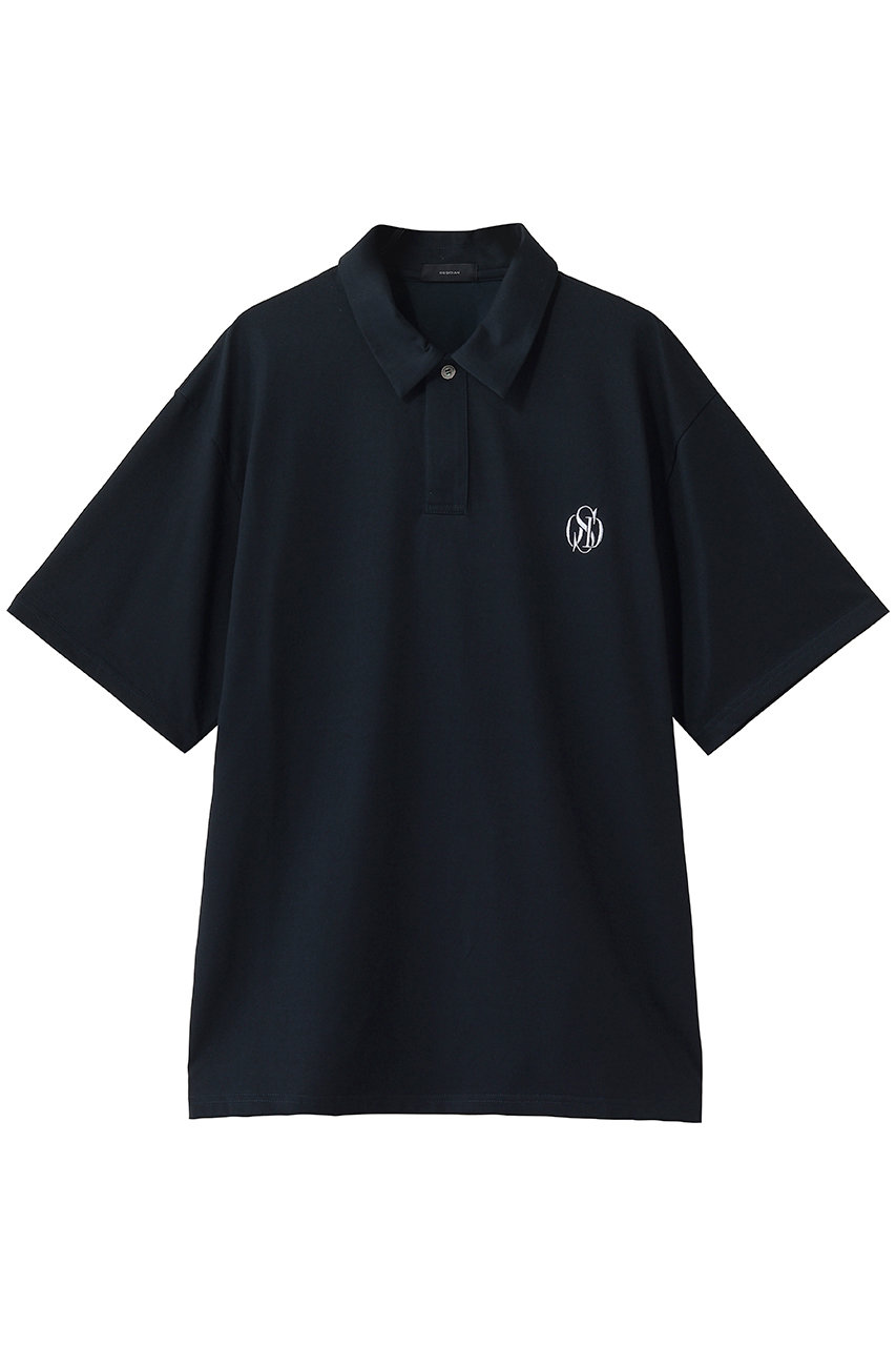 オブシディアン/OBSIDIANの【MEN】CREST POLO SHIRTS(ネイビーブルー/ODM26SS011)