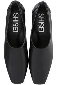 SHISEI フラットシューズ ブラック　37.5 SHISEI フラットシューズ ブラック 37.5