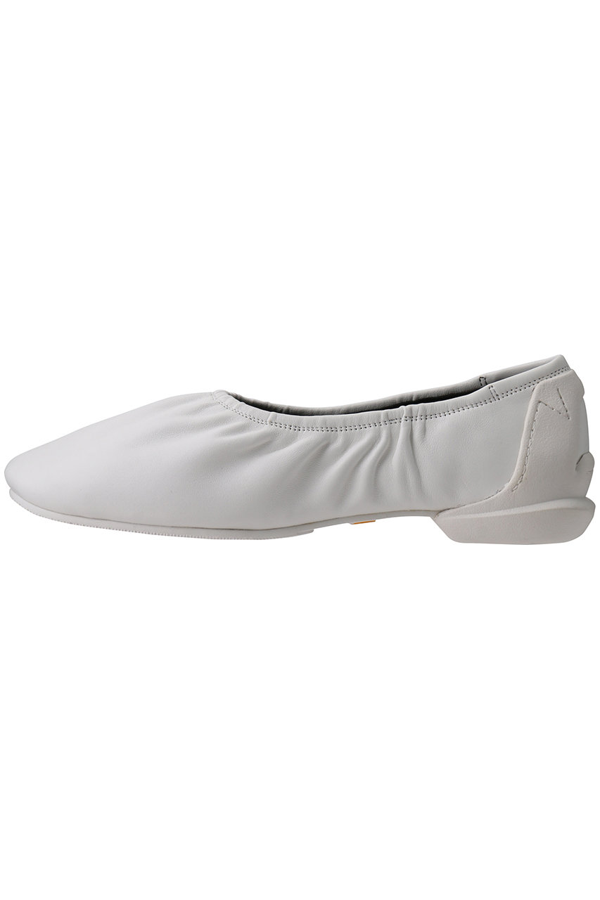 SHISEI シーセイGATHER BALLET バレエシューズ　ホワイト 37 GATHER BALLET / WHITE – SHISEI