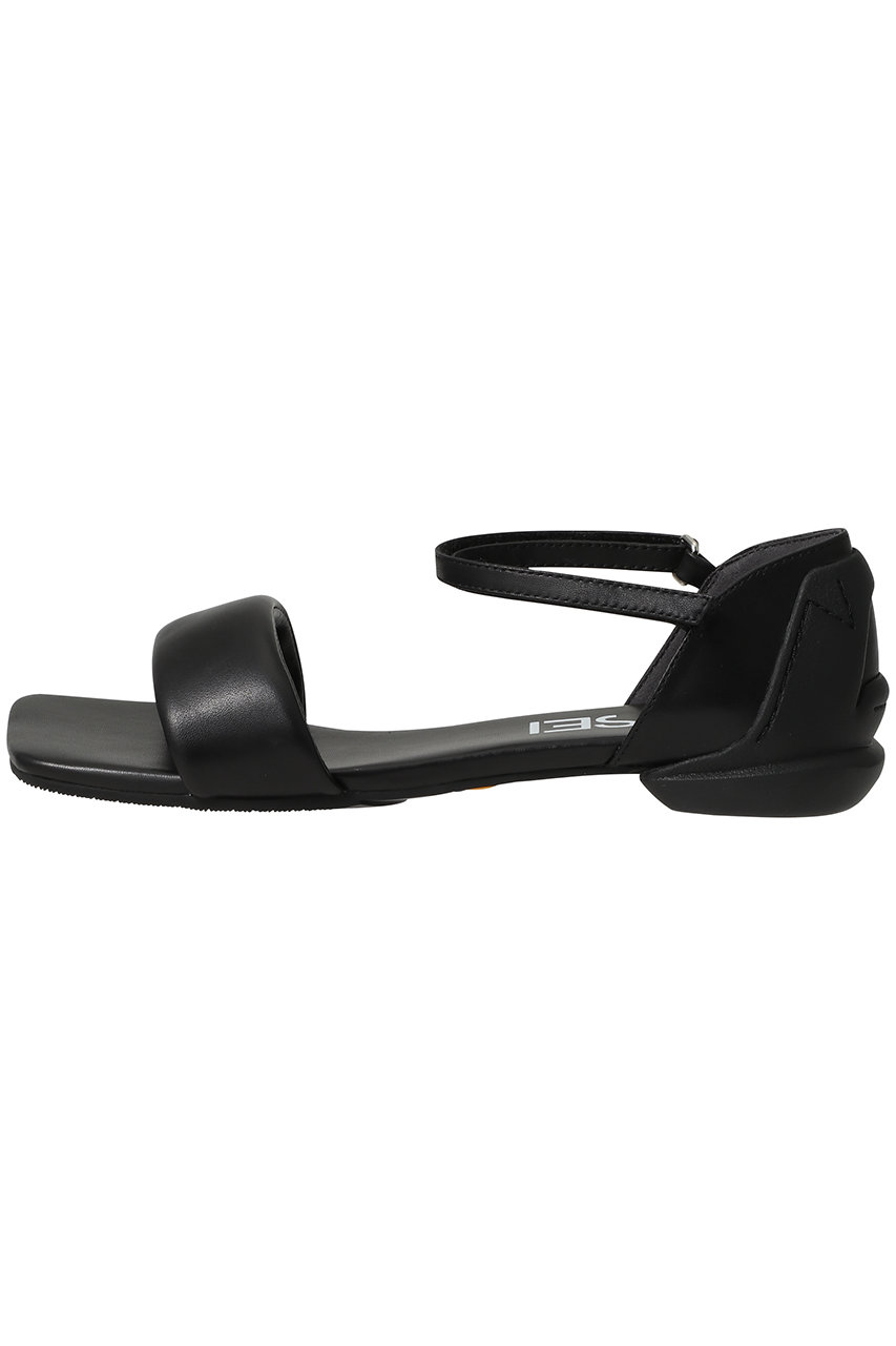 SHISEI(シーセイ)｜PADDED SANDALS/ブラック の通販｜ELLESHOP