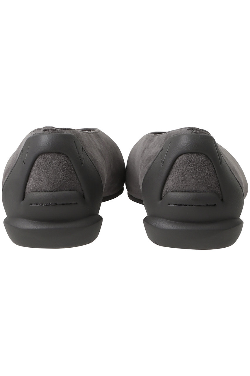 SHISEI(シーセイ)｜MM POINTED SUEDE U PUMPS（レイン対応）/グレー の