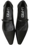 【予約販売】CHISEL TOE MARY JANE（レイン対応） シーセイ/SHISEI ブラック