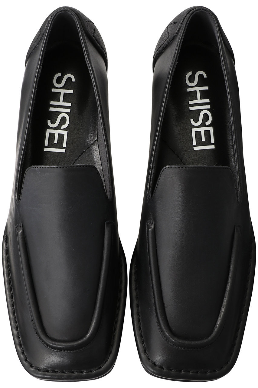 SHISEI(シーセイ)｜SQUARE LOAFERS（レイン対応）/ブラック の通販